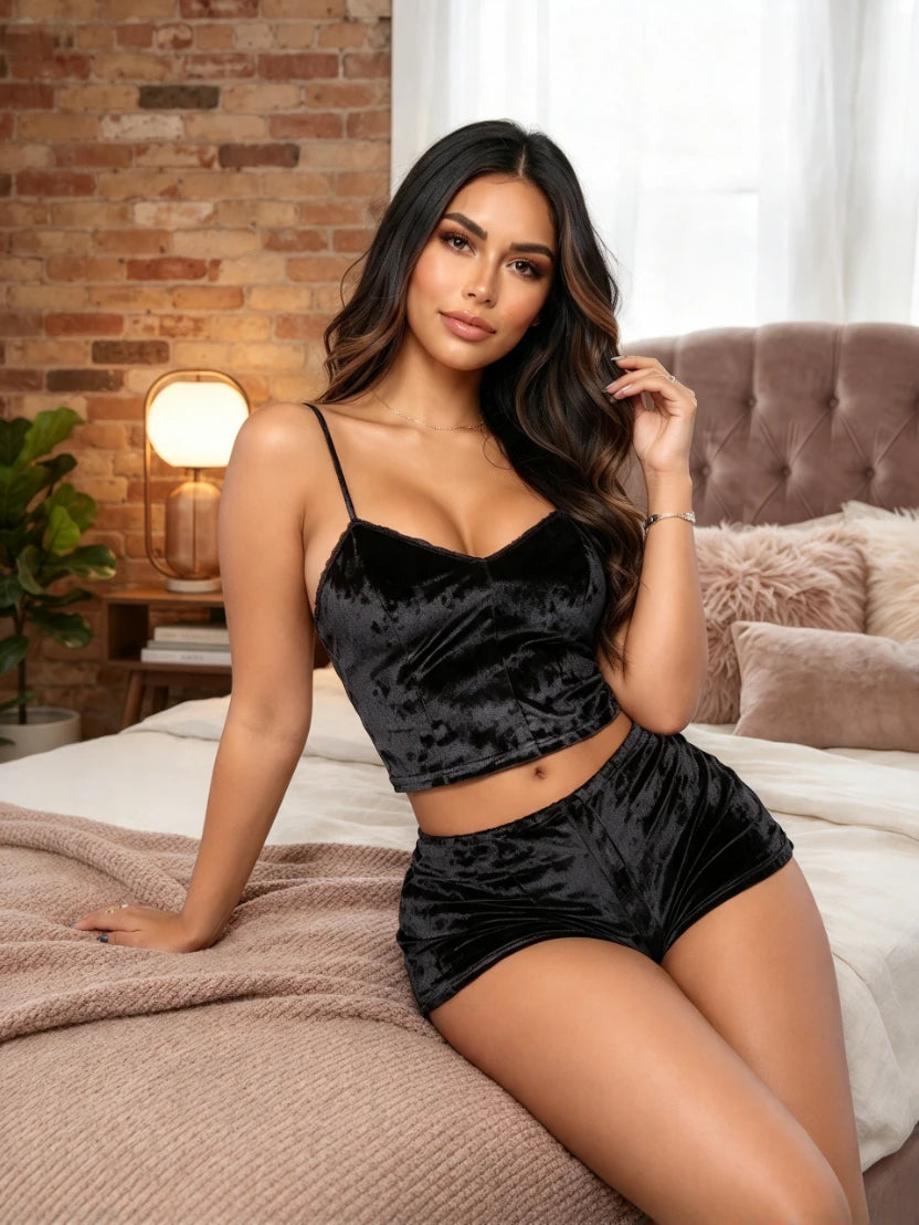 Velvet Dream Two-Piece Lounge Set